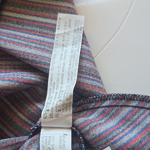 Zara Trafaluc Collection Striped Sleeveless White Collar Shift Dress - Picture 15 of 16